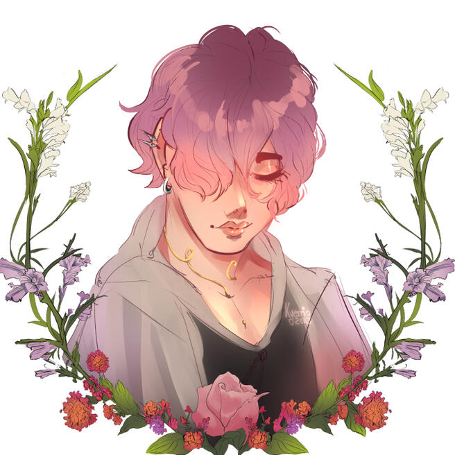 Finished illustration of a DTIYS