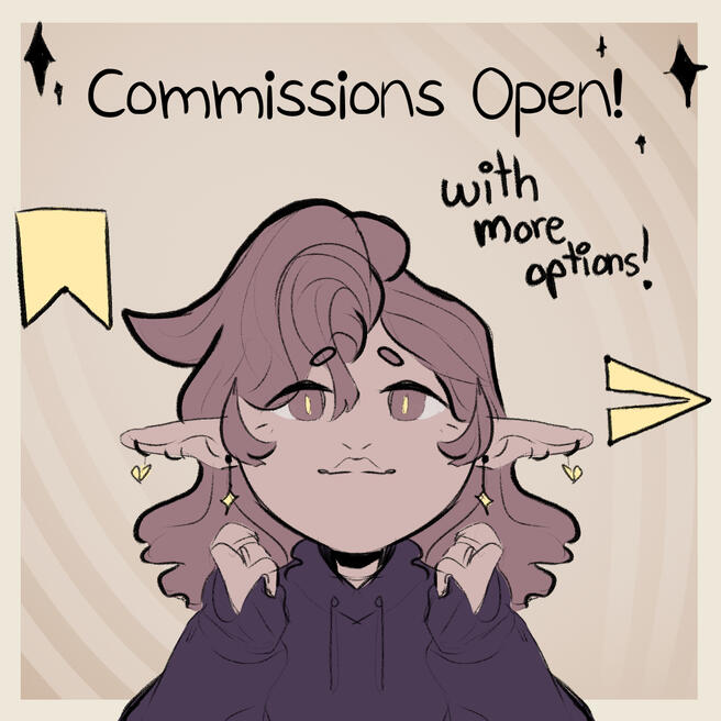 Art Commissions Open! (with more options)
