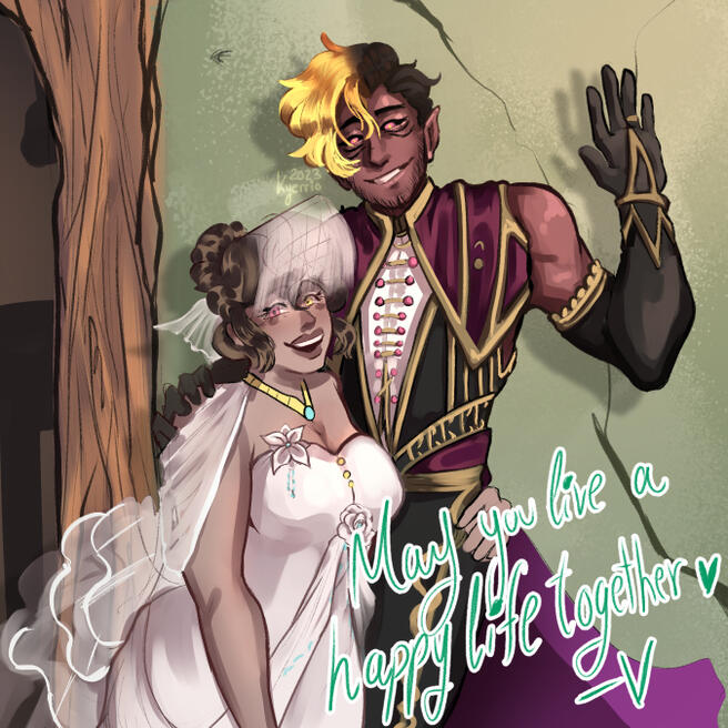 Marriage of two of my OCs